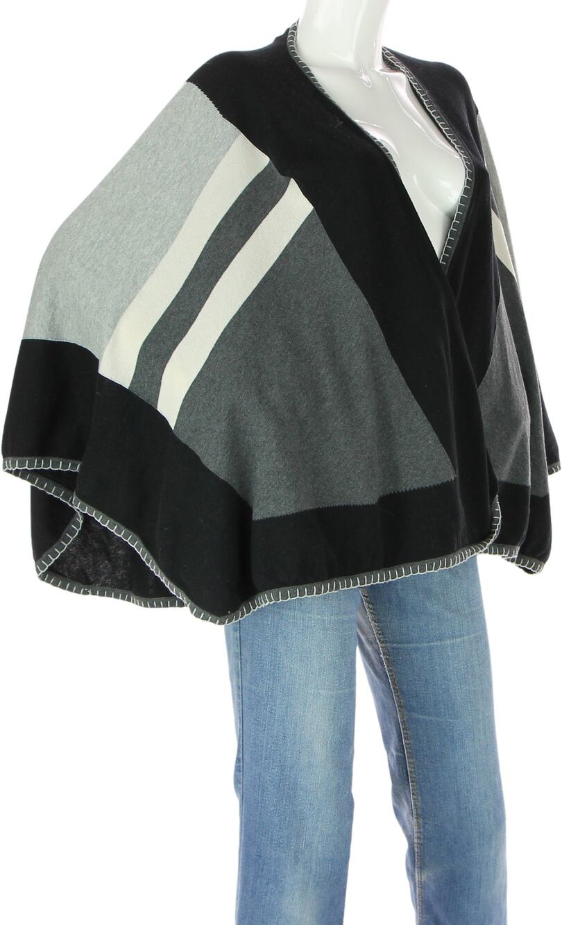 Cabi Portuguese Pavement Wrap Cape Poncho Shawl Sweater Jacket